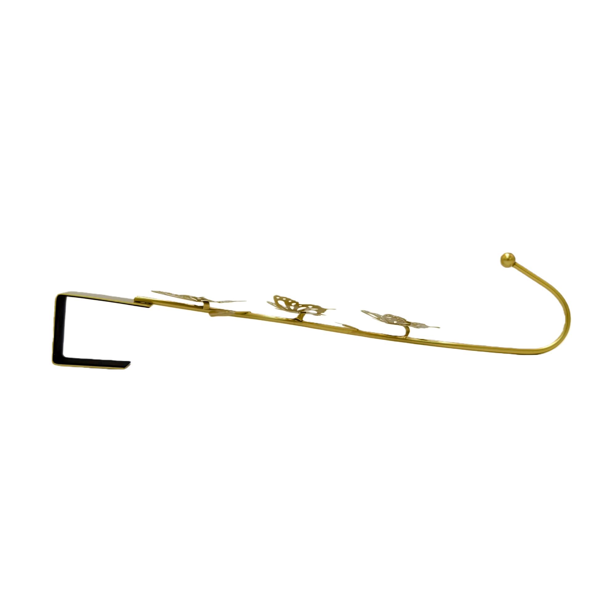 15" Gold Butterfly Wreath Hanger by Ashland®